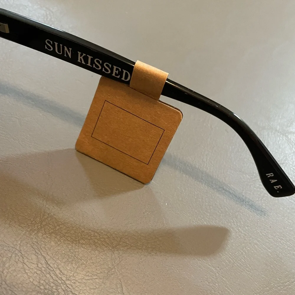Rae Dunn Black Oversized sunglasses